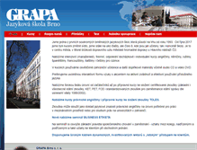 Tablet Screenshot of grapa.cz